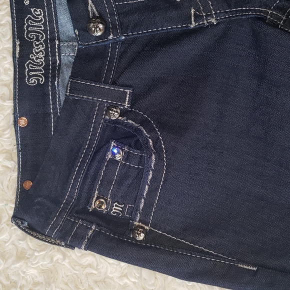 Miss Me Boot Cut Jeans 26 - Picture 3 of 9